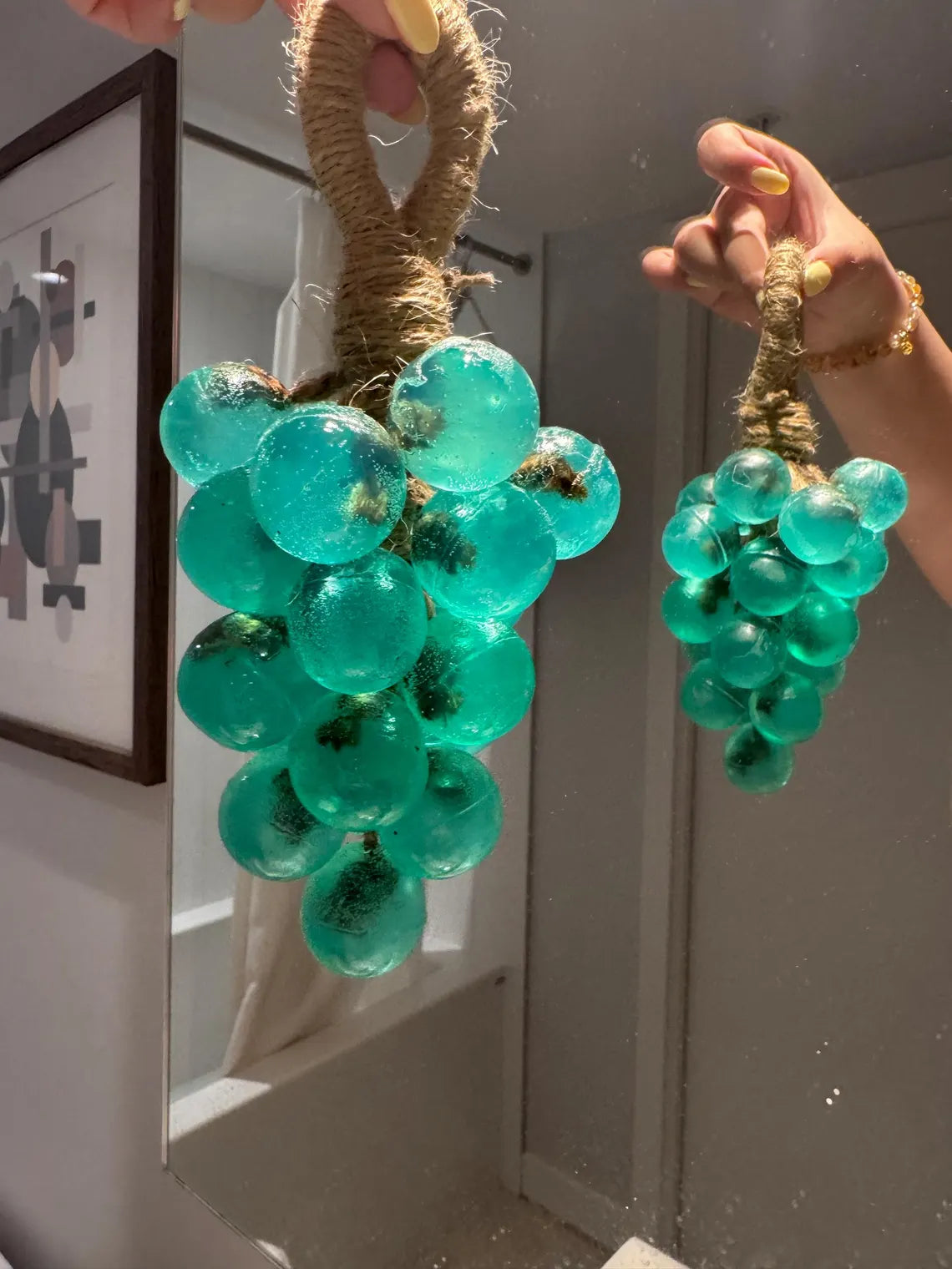 Doğal Yapılı Üzüm Salkımı El Sabunu